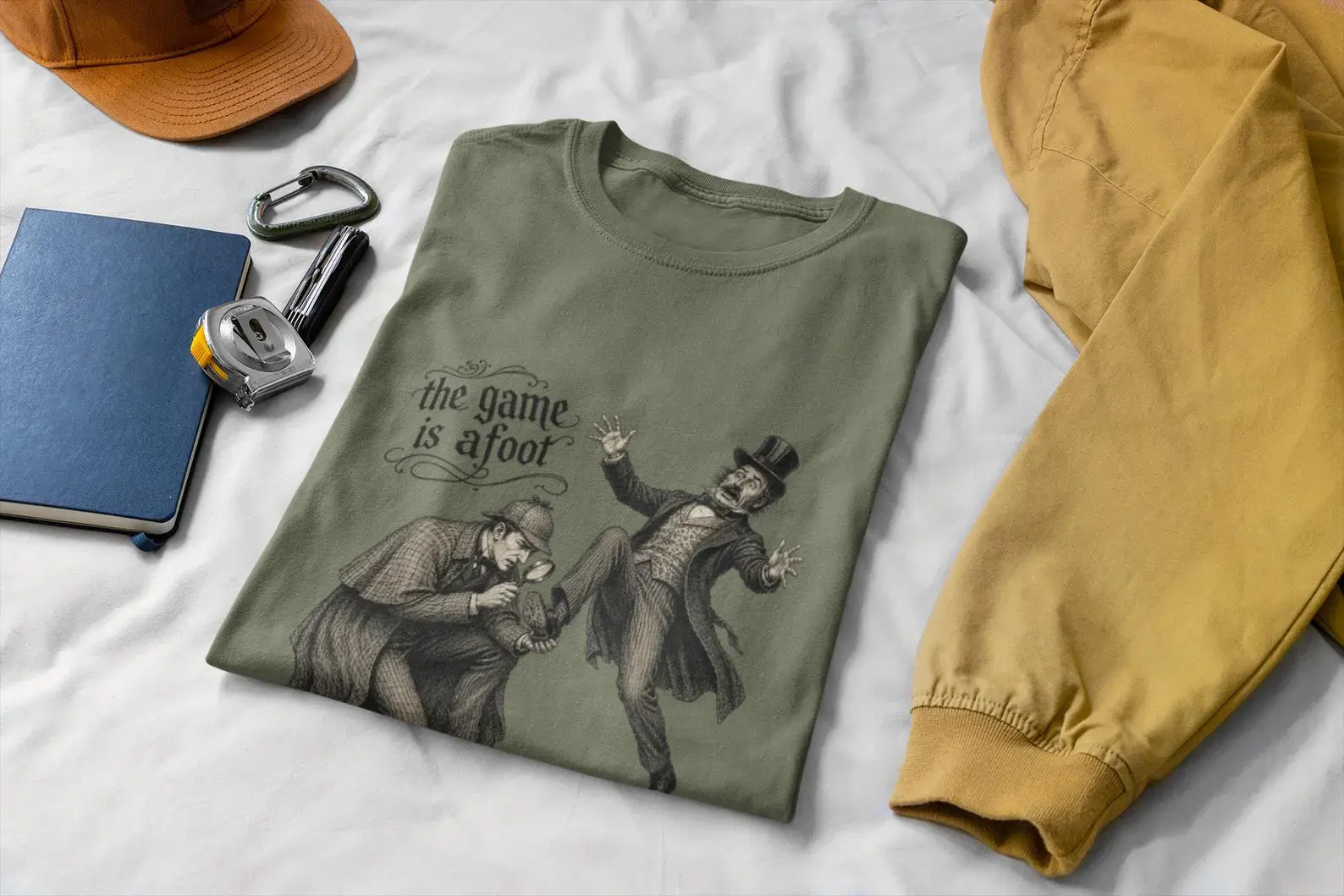 Sherlock Holmes The Game is Afoot shirt